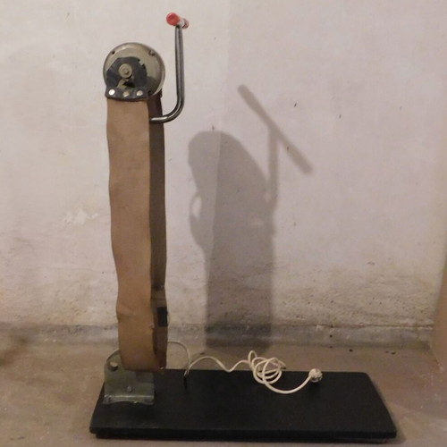 Back and lumbar massage machine