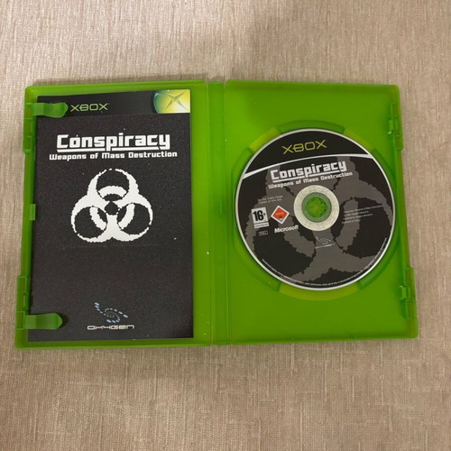 Conspiracy Weapons of Mass Destruction Xbox Original used, full English version