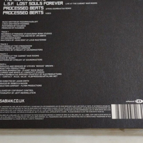 Kasabian Processed Beats CD single new, rock genre
