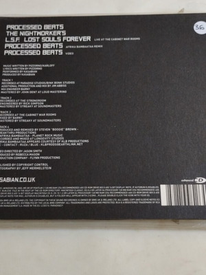 Kasabian Processed Beats CD single new, rock genre