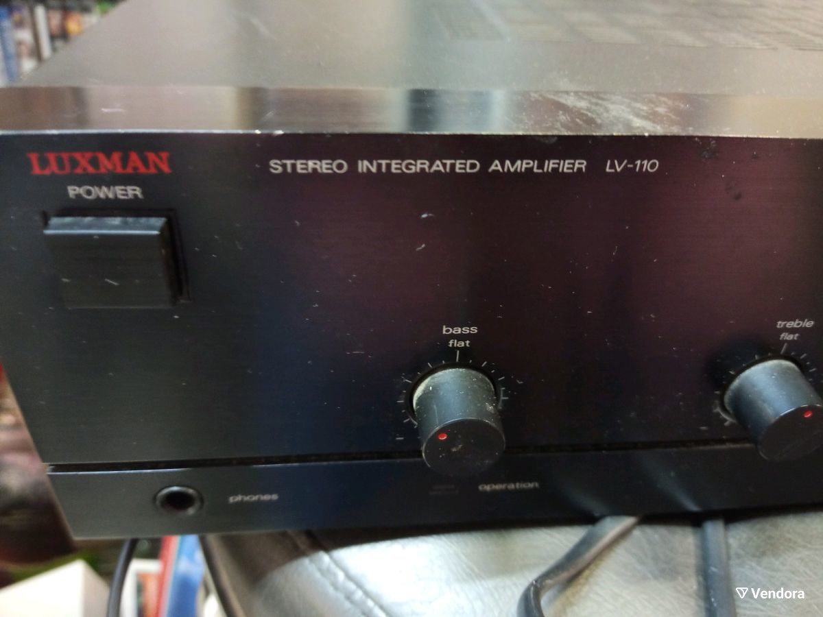 LuxmanLV110ενισχυτήςμεταχειρισμένοςσεάριστηκατάσταση