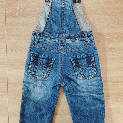 ZARA denim overalls for baby boy 9/12 months like new