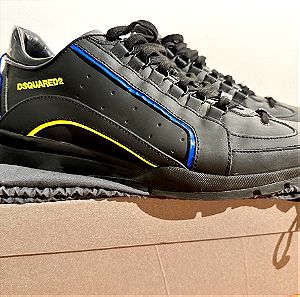 Dsquared2 ανδρικό παπούτσι μαύρο χρώμα