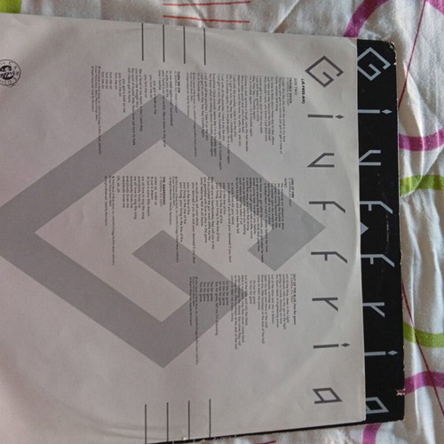 Giuffria vinyl records Silk and Steel 1986 and Giuffria 1984 like new