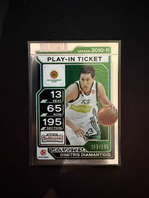 Dimitris Diamantidis Play-In Ticket Contenders Euroleague 2025-26 new