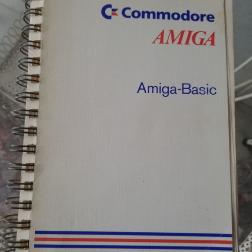 Manual Commodore Amiga Basic book used, in German