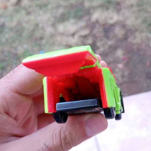 Bandai VooV garbage truck toy used, made for McDonald's 2015