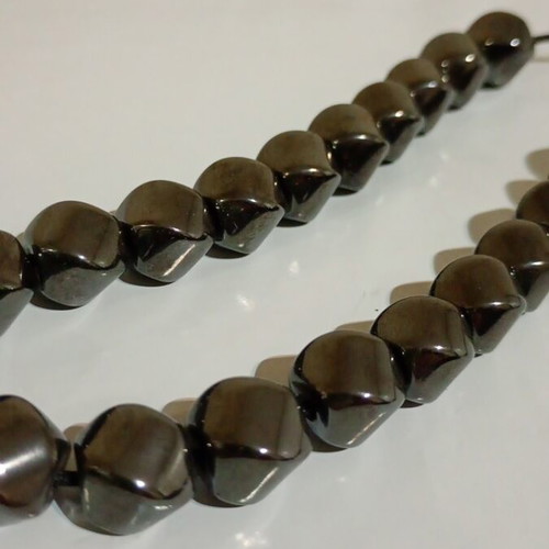 Hematite Komboloi with Helical Beads like new