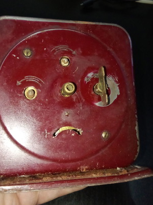 Jupiter clock used, old, non-working