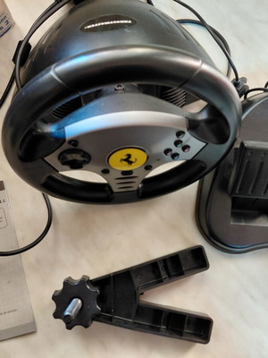 Thrustmaster racing wheel for PS1 and PS2