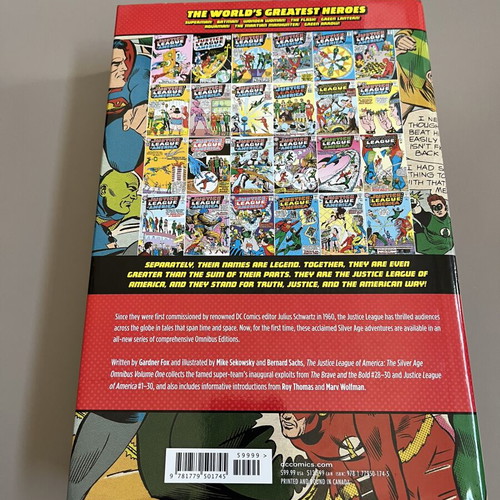 The Justice League of America The Silver Age Omnibus Vol. 1 HC like new