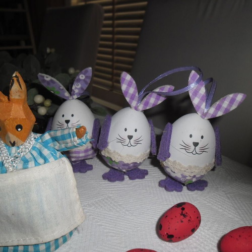 Easter decorations like new, set of 16 pieces