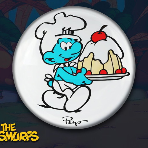 Smurfs Pin Set Classic 1984 Edition, 10 Pieces, New