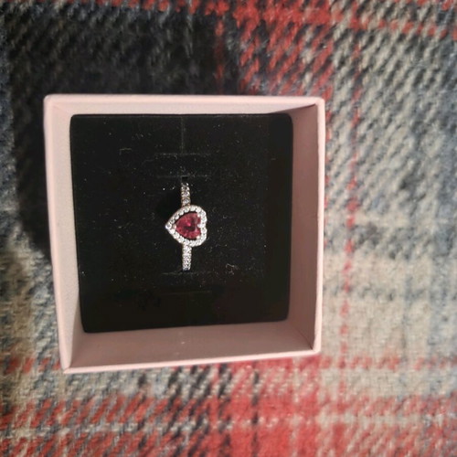 Pandora promise ring genuine new silver