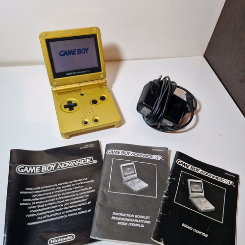 Nintendo Game Boy Advance SP Zelda edition μεταχειρισμένο με φορτιστή και 3 εγχειρίδια