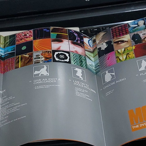 Moby Play DVD used with Megamix CD