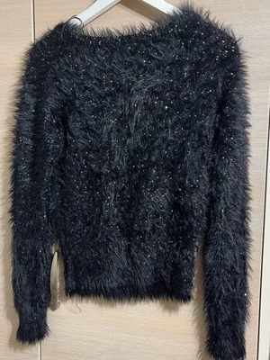 Zara black pullover new, size S