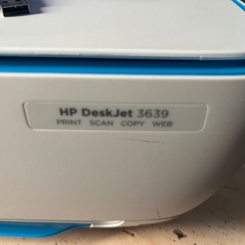 HP DeskJet 3639 printer used