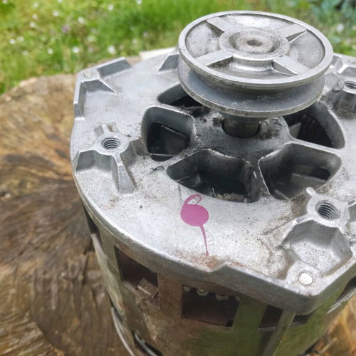 Washing machine motor used, functional