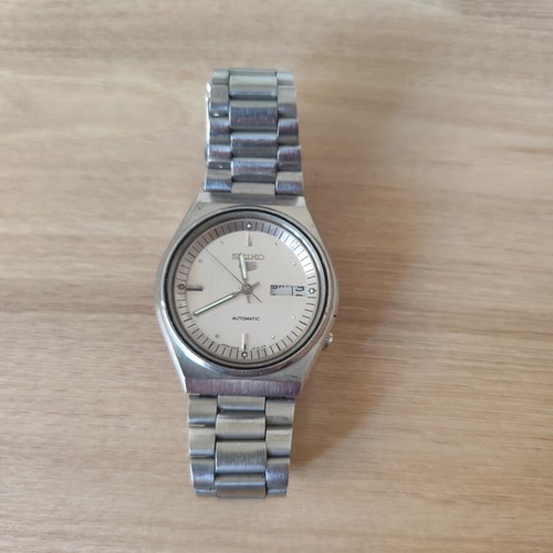 Seiko 6309-8659 vintage watch used, gray, men's