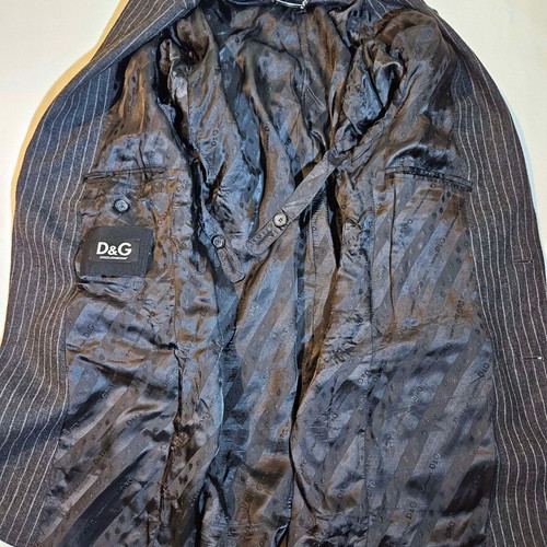 D&G Dolce & Gabbana men's striped jacket size M like new