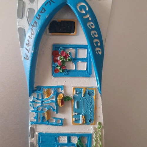 Magnet from Kalamata used, souvenir keepsake