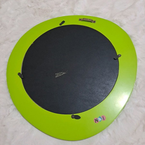 Mirror used, multi-colored, 29 cm diameter