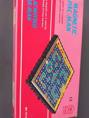 Ταξιδιωτικό μαγνητικό Pac Man vintage μεταχειρισμένο