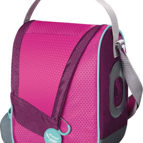 Maped insulated lunch bag, pink