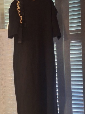 Black dress new, size S
