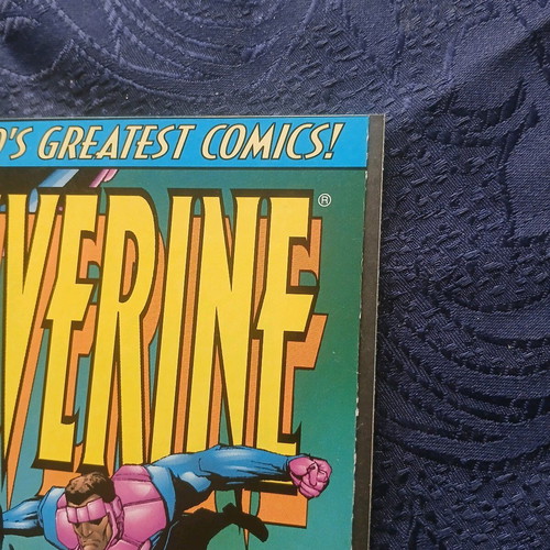 Wolverine #117 comic used with Larry Hama signature