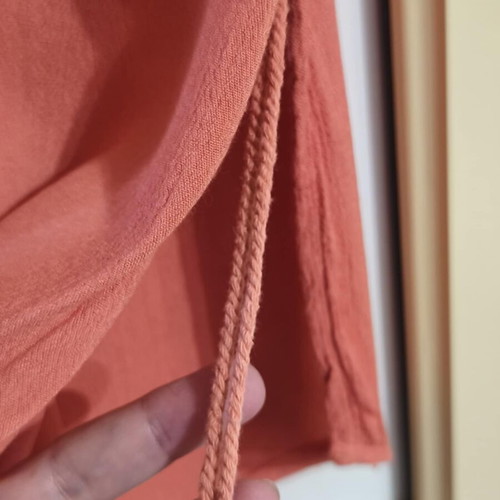 Top boho style coral with side openings S-M like new