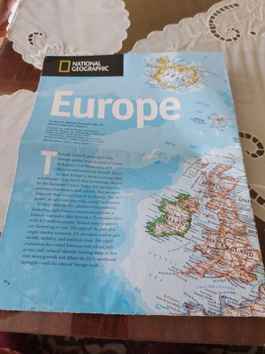 Europe map used from 2005