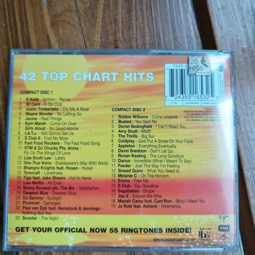 Now Hits 42 Original CD New, unopened