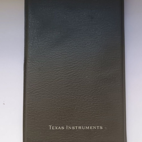 Texas Instruments TI-1766 solar calculator 1981 like new