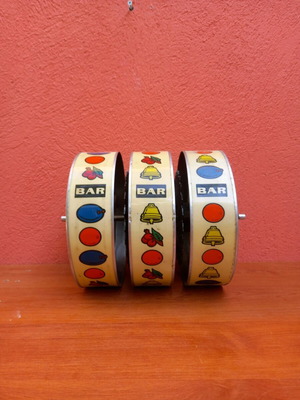 Bally Mfg vintage 1970s slot machine wheel used