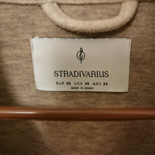Stradivarius beige shirt jacket like new, size XS oversized