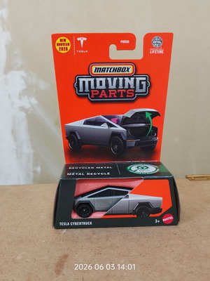 Matchbox Tesla Cybertruck Moving Parts new