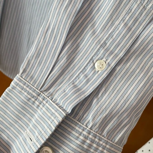 Uniqlo striped long-sleeve shirt like new, 95% cotton, size L