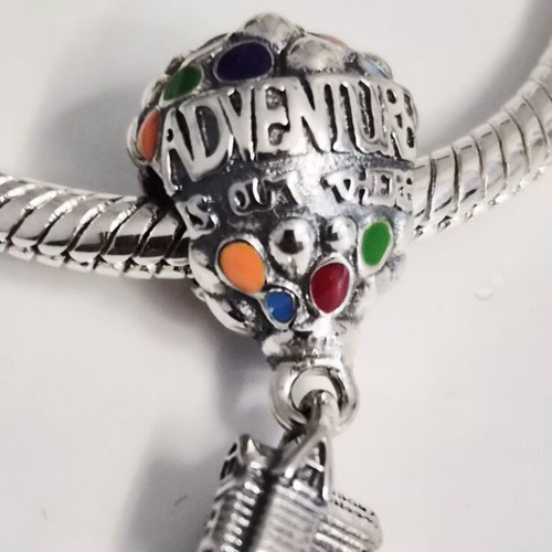 Pandora Up House Balloon Charm silver 925, new