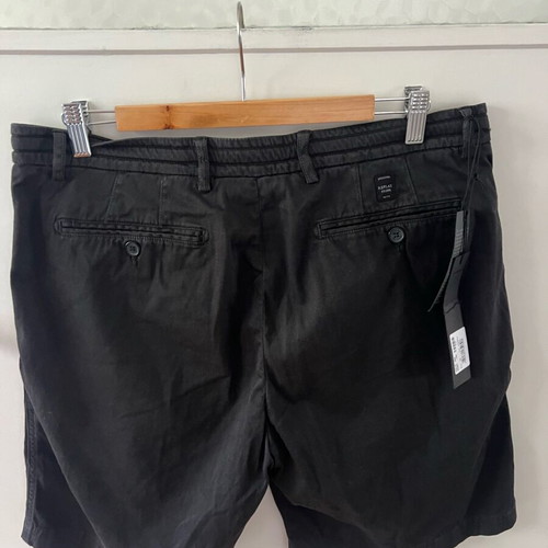 Replay cotton black men's shorts XL new