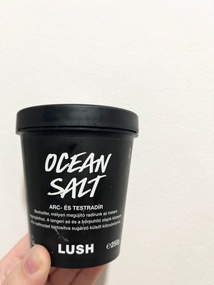 Lush Ocean Salt Body Scrub New and Unused