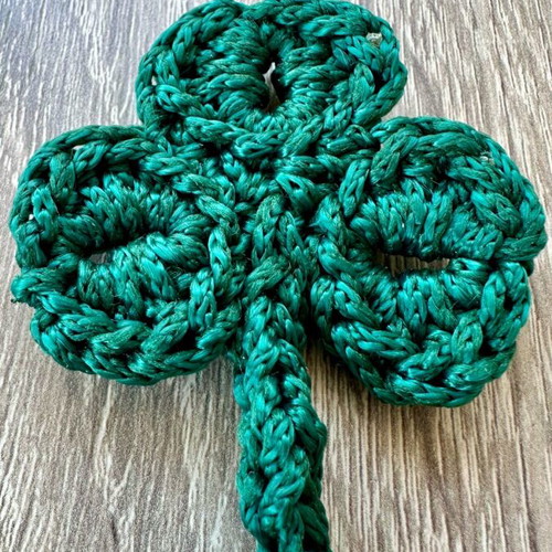 Handmade Panathinaikos Shamrock Keychain