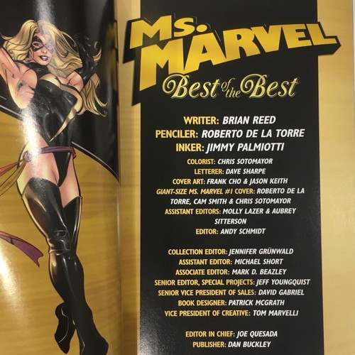 Ms. Marvel Best of the Best comic book in English in excellent condition