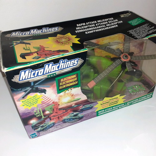 Micro Machines Rapid Attack Helicopter Hasbro 2001 new