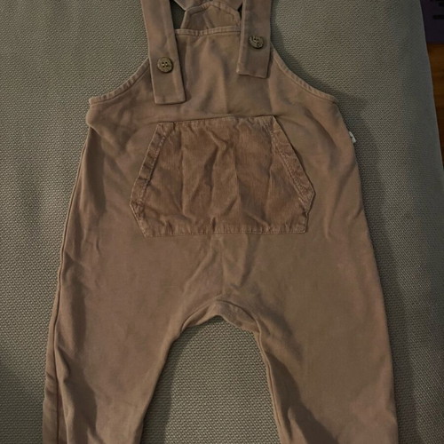 +1 In The Family Dungarees 100% Cotton Made In Spain Like New