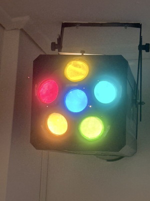 Roborays disco light with sound detection