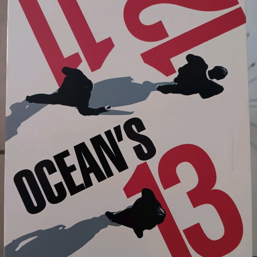 Ocean's 11/12/13 DVD trilogy new with Greek subtitles