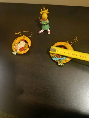 Ceramic ornament set new