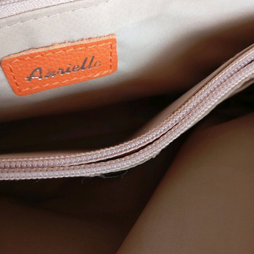 Aurielle women's handbag used brown orange